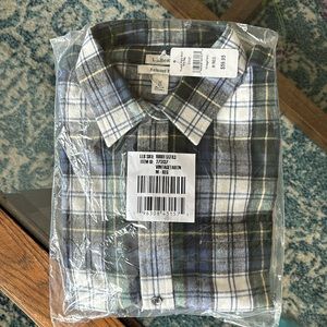 New LL Bean womens flannel